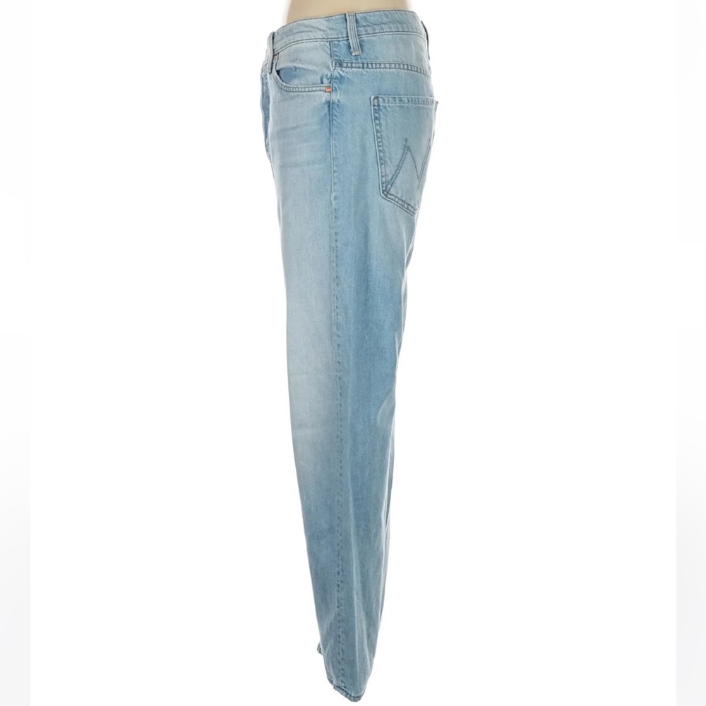 MOTHER Light Wash Wide Leg Jeans - Picture 4 of 14